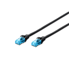 Digitus Digitus | DK-1512-005/BL | 2x konektorji RJ45 (8P8C). Struktura: 4 x 2 AWG 26/7, zvit par. Škornji z zaščito pred zvijanjem, razbremenitvijo napetosti in zaskočnim zaklepom.