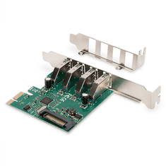 Digitus Digitus | Adapter USB | USB 2.0 | SuperSpeed USB 3.0 | PCI Express 2.0 x1