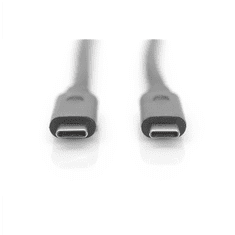 Digitus Digitus | Kabel USB-C | moški | 24-pinski USB-C | moški | črna | 24-pinski USB-C | 1 m