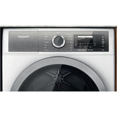 Hotpoint Sušilni stroj Hotpoint H8 D94WB EU Razred energijske učinkovitosti A+++, prednje polnjenje, 9 kg, kondenzacija, LCD, globina 64,9 cm, bel