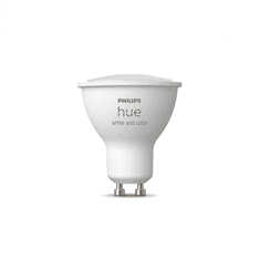 Philips Philips Hue WCA 4,3W GU10 Philips Hue | Hue WCA 4,3W GU10 | GU10 | 4,3 W | RGBW 2000-6500K | Bluetooth in Zigbee