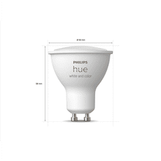 Philips Philips Hue WCA Starter Kit 4,3W GU10 3ks, most, stikalo Philips Hue | Hue WCA Starter Kit 4,3W GU10 3ks, most, stikalo | GU10 | 4,3W | RGBW 2000-6500K | Bluetooth in Zigbee