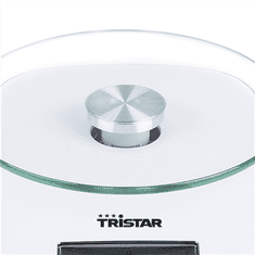 Tristar Tristar Kuhinjska tehtnica KW-2445, bela Tristar | Kuhinjske tehtnice | KW-2445 | Največja teža (nosilnost) 5 kg | Gradacija 1 g | Tip zaslona LCD | Bela