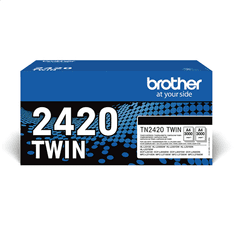 Brother Brother TN | 2420 TWIN | Črna | Kartuša s tonerjem | 3000 strani