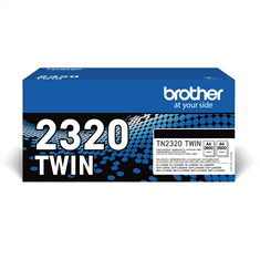 Brother Brother TN | 2320 TWIN | Črna | Kartuša s tonerjem | 2600 strani