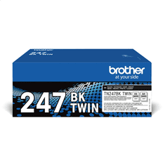 Brother Brother TN | 247BK TWIN | Črna | Kartuša s tonerjem | 3000 strani