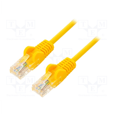 Goobay Goobay | CAT 6 | povezovalni kabel | Neekraniran zvit par (UTP) | Moški | RJ-45 | Rumena | 0,25 m