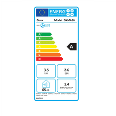 Duux Duux | Inteligentna mobilna klimatska naprava | Severna | Število hitrosti 3 | Siva/črna