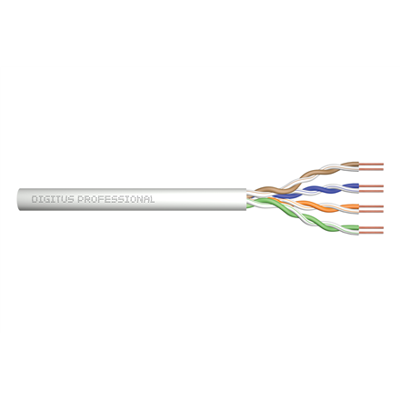 Digitus Digitus | CAT 6 | Kabel v razsutem stanju | Neekraniran zvit par (UTP) | Siva | 305 m