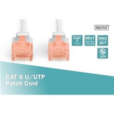 Digitus Digitus | CAT 6 | UTP povezovalni kabel | moški | RJ-45 | siva | 2 m