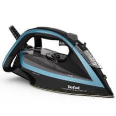 Tefal TEFAL | FV5695E1 | Parni likalnik | 3000 W | Prostornina rezervoarja za vodo 300 ml | Neprekinjena črpalka za paro 50 g/min | Izhod pare 270 g/min | Črna/modra