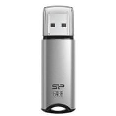 Silicon Power Silicon Power | Pomnilniški ključ USB | Serija Marvel M02 | 64 GB | USB tipa A 3.2 Gen 1 | Srebrna