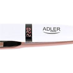 Adler Adler | Ravnalnik las | AD 2321 | Garancija 24 mesecev | Keramični grelni sistem | LCD zaslon | Temperatura (min) 140 °C | Temperatura (max) 220 °C | 45 W | Biserno bela