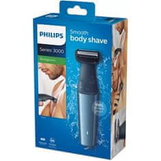 Philips Philips | Brivnik za telo | BG3015/15 Bodygroom serija 3000 | Čas delovanja (največ) 50 min | Mokro in suho | NiMH | Črna