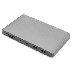 Digitus Digitus | Univerzalna priklopna postaja | Vrata Ethernet LAN (RJ-45) | Število priključkov VGA (D-Sub) | Število priključkov DisplayPort | Število priključkov USB 3.0 (3.1 Gen 1) Type-C | Število prik