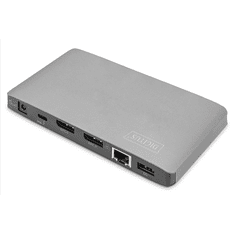 Digitus Digitus | Univerzalna priklopna postaja | Vrata Ethernet LAN (RJ-45) | Število priključkov VGA (D-Sub) | Število priključkov DisplayPort | Število priključkov USB 3.0 (3.1 Gen 1) Type-C | Število prik