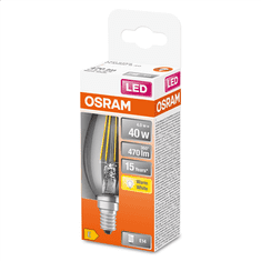 Osram Osram Parathom Classic Filament 40 non-dim 4W/827 E14 žarnica Osram | Parathom Classic Filament | E14 | 4 W | Topla bela