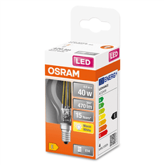 Osram Osram Parathom Classic P Filament 40 non-dim 4W/827 E14 žarnica Osram | Parathom Classic P Filament | E14 | 4 W | Topla bela