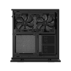 Fractal Design Fractal Design | Ridge | FD-C-RID1N-11 | Črna | Mini ITX | napajalnik NO | SFX, SFX-L