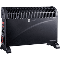 Mesko Mesko | Konvektorski grelnik s časovnikom in turbo ventilatorjem | MS 7741b | Konvektorski grelnik | 2000 W | Število stopenj moči 3 | Primerno za prostore do m² | Črna