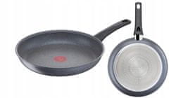 Tefal TEFAL | G1500572 Healthy Chef | Ponev za cvrtje | Premer 26 cm | Idealna za indukcijske kuhalne plošče | Fiksni ročaj | Temno siva barva