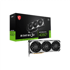 MSI MSI | GeForce RTX 4060 Ti VENTUS 3X 8G OC | NVIDIA GeForce RTX 4060 Ti | 8 GB MSI | GeForce RTX 4060 Ti VENTUS 3X 8G OC | NVIDIA GeForce RTX 4060 Ti | 8 GB