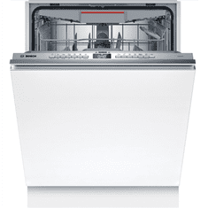 Bosch Vgradni pomivalni stroj Bosch Series | 4 | Popolnoma integriran | SMV4HVX00E | Širina 59,8 cm | Višina 81,5 cm | Energijski razred D | Eko programska zmogljivost 14 | Wi-Fi | Silver