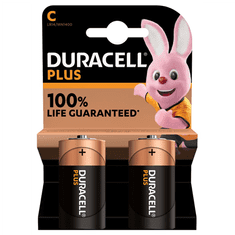 Duracell Duracell | baterije C | alkalne | 2 kosa | Plus MN1400