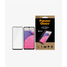 PanzerGlass PanzerGlass | Zaščita zaslona - steklo | Samsung Galaxy A33 5G | Kaljeno steklo | Črna | Transparentna