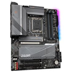 Gigabyte Gigabyte | Z690 GAMING X DDR4 1.0 M/B | Družina procesorjev Intel | Vtičnica za procesor LGA1700 | DDR4 DIMM | Pomnilniške reže 4 | Podprti vmesniki za trdi disk SATA, M.2 | Število priključkov SATA 6