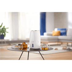 Philips Philips | HU2716/10 | Vlažilec zraka | 17 W | Prostor za vodo 2 L | Primerno za prostore do 32 m² | Izhlapevanje NanoCloud | Zmogljivost vlaženja 200 ml/h | Bela