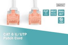 Digitus Digitus | CAT 6e | UTP povezovalni kabel | Moški | RJ-45 | Siva | 0,5 m