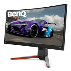 BENQ Benq | EX3415R | 34 " | IPS | WQHD | 21:9 | 4 ms | 400 cd/m² | kovinsko siva | količina priključkov HDMI 2 | 144 Hz