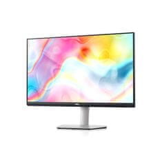 DELL Dell | S2722DC | 27 " | IPS | QHD | 16:9 | 4 ms | 350 cd/m² | Silver | Izhod zvoka | 2 vhoda HDMI | 75 Hz