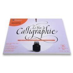 Clairefontaine Kaligrafski blok A4, 30 listov, 125 g