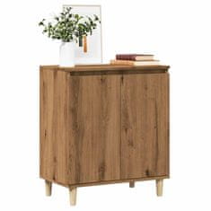 shumee vidaXL Sideboard artisian hrast 60x35x70 cm konstruiran les