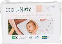 ECO by Naty Plenice za enkratno uporabo 1 (2-5 kg) 25 kosov