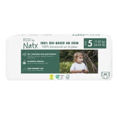 ECO by Naty Plenice za enkratno uporabo 5 (11-25 kg) 40 kosov - ECONOMY PACK