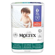 MOLTEX Pure&amp;Nature Plenice za enkratno uporabo 6 XL (14 kg+) 18 kosov