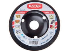 Extol Premium Disk hripav na lesu, O 125x3x22,2mm, grobo Sec