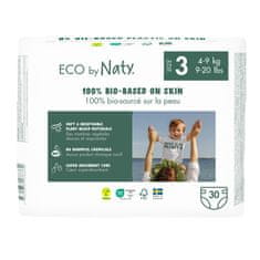 ECO by Naty Plenice za enkratno uporabo 3 (4-9 kg) 30 kosov