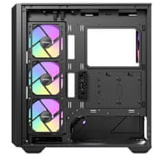 Antec C3 gaming ohišje, RGB, Mid-Tower, okno, črno (0-761345-10029-8)