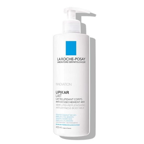 La Roche - Posay Vlažilno mleko za telo za občutljivo in suho kožo Lipikar (48H Replenishing Anti-Dryness Body Milk)