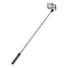 MG Telescopic Bluetooth selfie stick 1m, črna