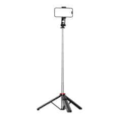 MG Telescopic Bluetooth selfie stick 1.3m, črna