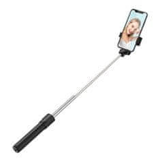 MG Telescopic Bluetooth selfie stick 0.7m, črna