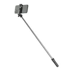 MG Telescopic Bluetooth selfie stick 1m, črna