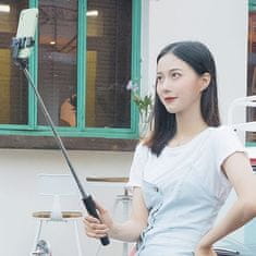 MG Telescopic Bluetooth selfie stick 0.7m, črna