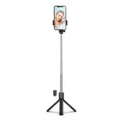 MG Telescopic Bluetooth selfie stick 0.7m, črna