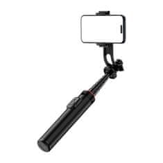 MG Tripod Bluetooth selfie stick 1.3m, črna